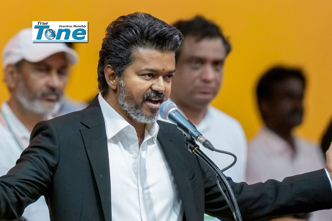 Indian film superstar C. Joseph Vijay was sworn in as chief minister of Tamil Nadu