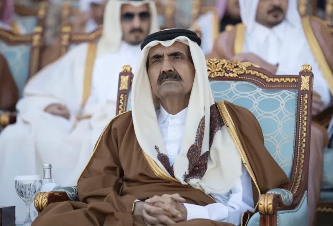 Qatari Emir Sheikh Hamad bin Khalifa Al Thani