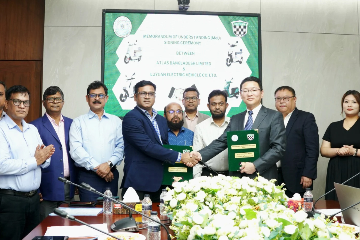 Atlas Bangladesh signs MoU with Chinese firm to market e-bikes locally