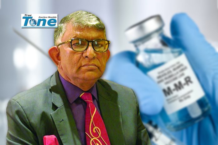 Sahidur Rahman Tapa voices concern over measles vaccine
