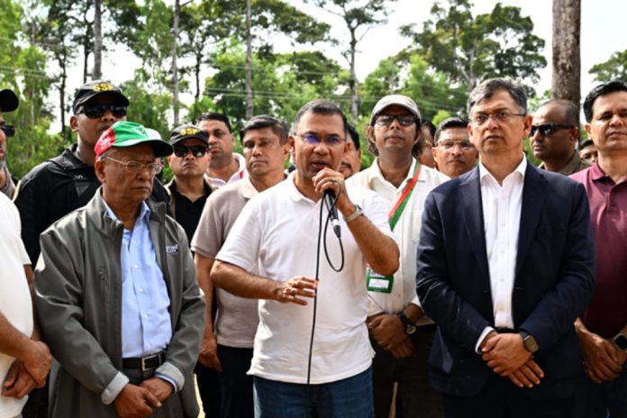 Tarique Rahman calls on citizens to plant trees for a greener Bangladesh Prime Minister Tarique Rahman