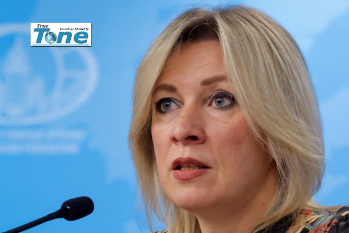 Russian Foreign Ministry spokeswoman Maria Zakharova