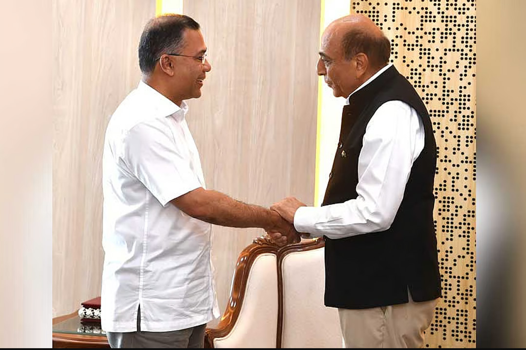 Indian High Commissioner to Bangladesh Dinesh Trivedi held his first official meeting with Prime Minister Tarique Rahman on Monday