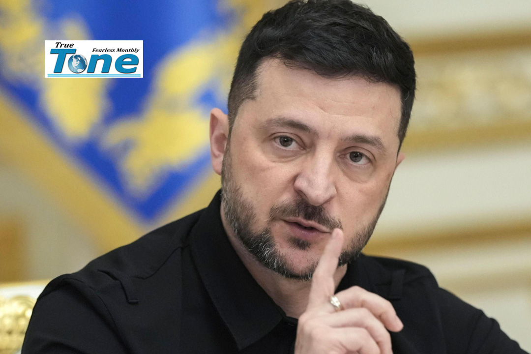 Ukrainian President Volodymyr Zelensky